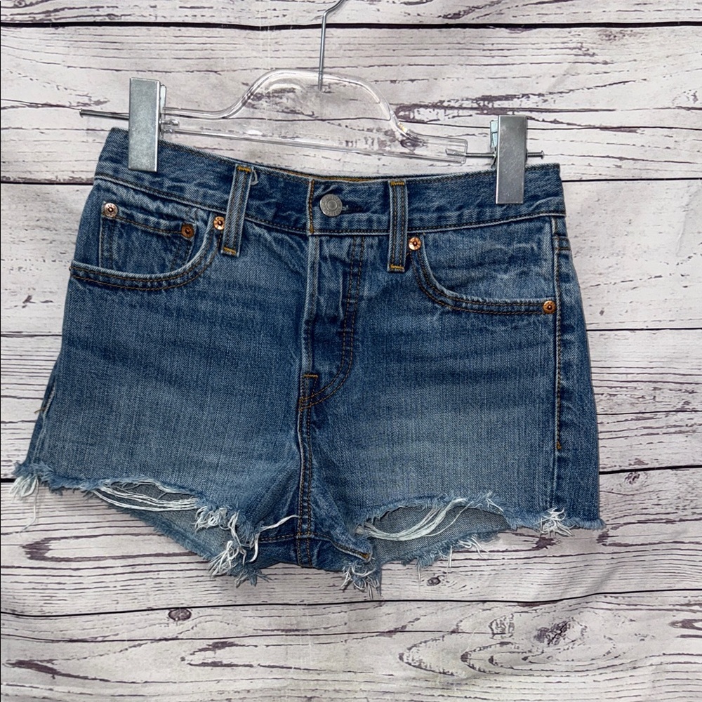 Levi's Blue Jean Shorts for Women